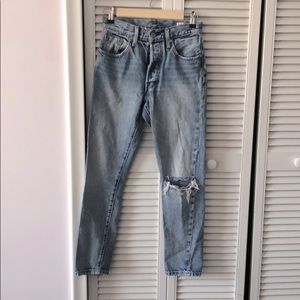 Levi’s 501 Selvedge Jean in Summer Dune